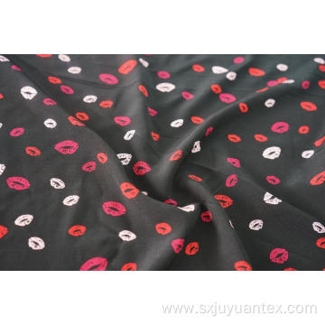 100% Viscose 75D 30s Fine Crepe Print Fabric